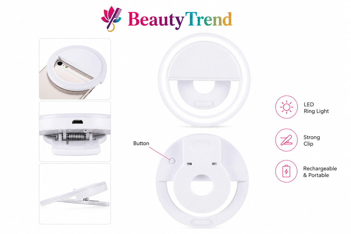 Rechargeable LED Ring Light