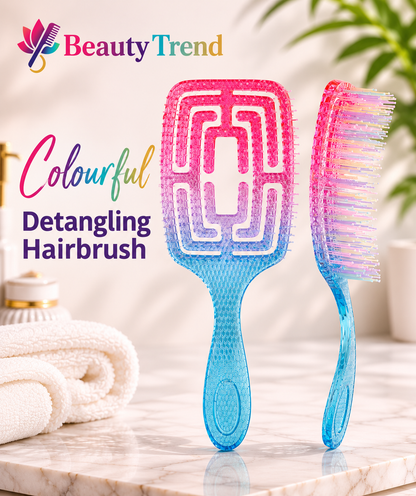 Colourful Detangling Hair Brush