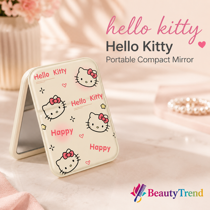 Hello Kitty Portable Compact Mirror
