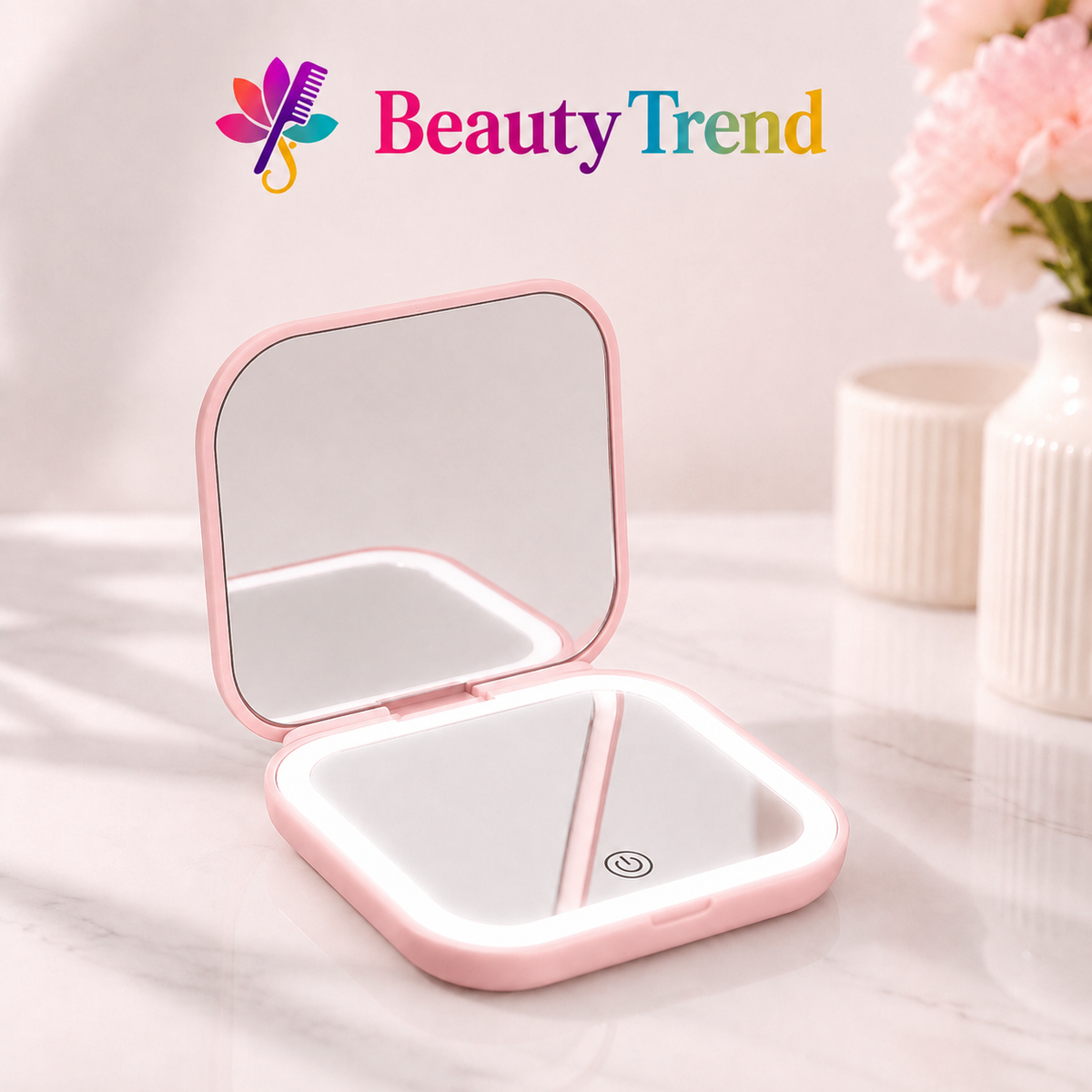 LED Portable Magnifying Mirror