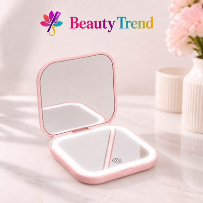 LED Portable Magnifying Mirror