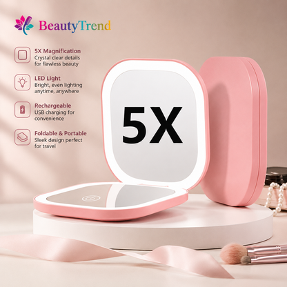 Double Sided LED Makeup Mirror