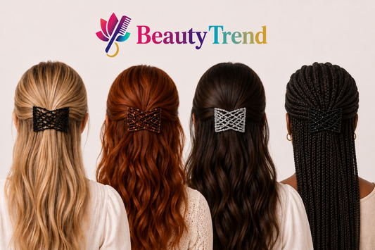 Beaded Hair Clips