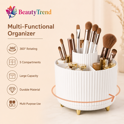 360° Rotating Makeup Organiser