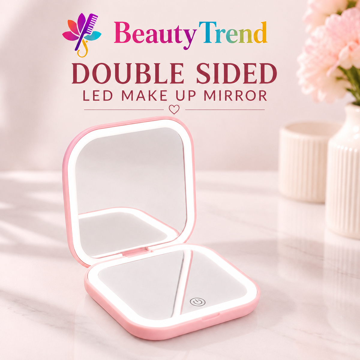 Double Sided LED Makeup Mirror