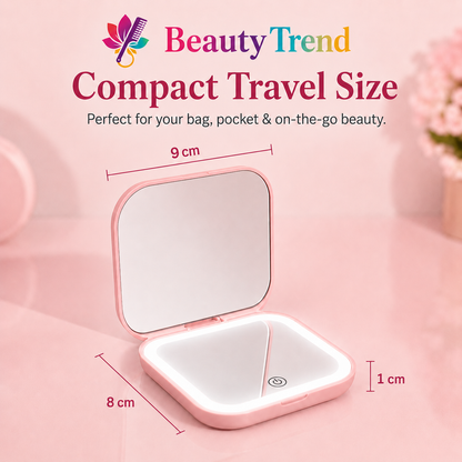 LED Portable Magnifying Mirror